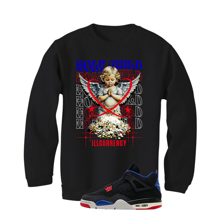 Air Jordan 4 Rare Air Black T-Shirt (Holy Child)| illcurrency
