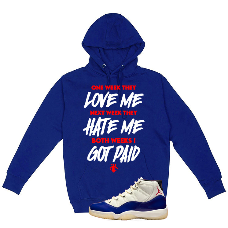 Air Jordan 11 Rare Air Matching T-Shirt, Sweatshirts & Hoodies Royal Blue T-Shirt (Paid)| illcurrency