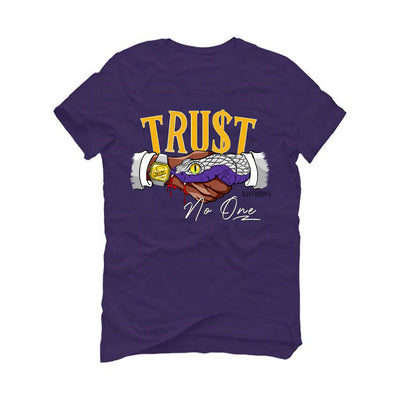 Air Jordan 12 “Field Purple” Purple T-Shirt (TRUST NO ONE)
