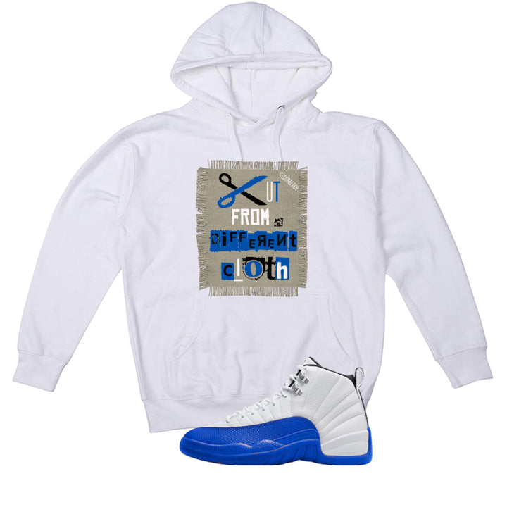 Air Jordan 12 Blueberry White T-Shirt (Cut from a different cloth)| illcurrency