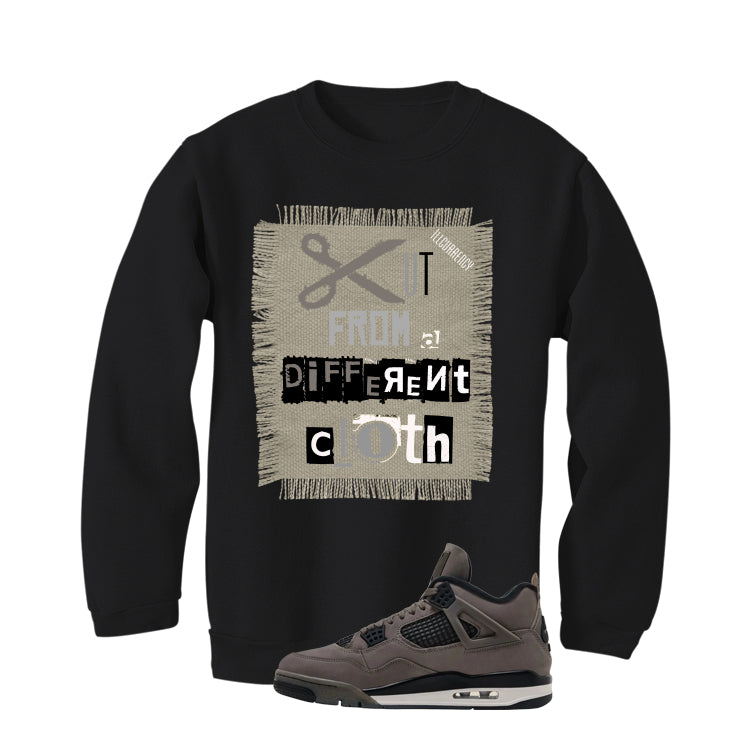 Air Jordan 4 Cave Stone Black T-Shirt (Cut from a different cloth)| illcurrency