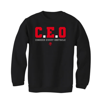 AIR JORDAN 4 “BRED REIMAGINED” 2024 | ILLCURRENCY Black T-Shirt (Ceo)