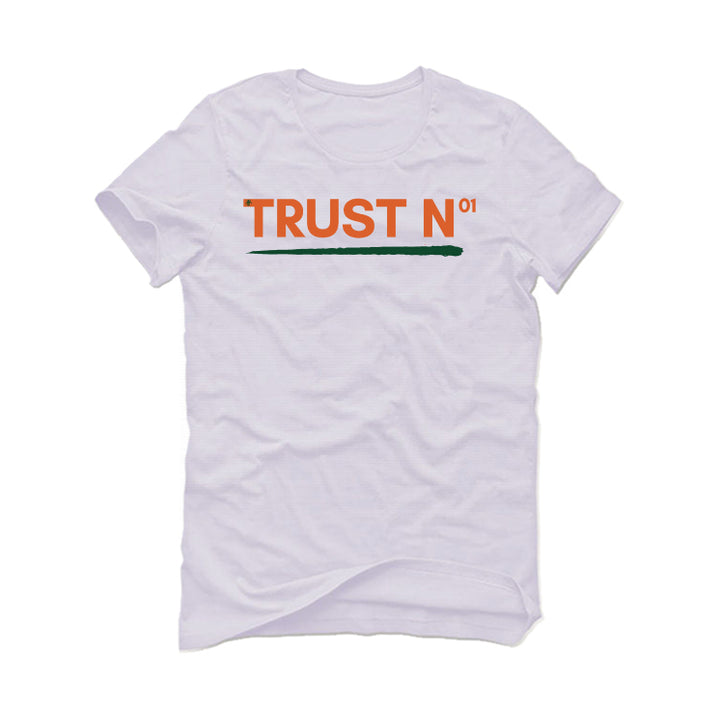 Nike Air Griffey Max 1 “Miami Hurricanes” | illcurrency White T-Shirt (TRUST NO ONE)