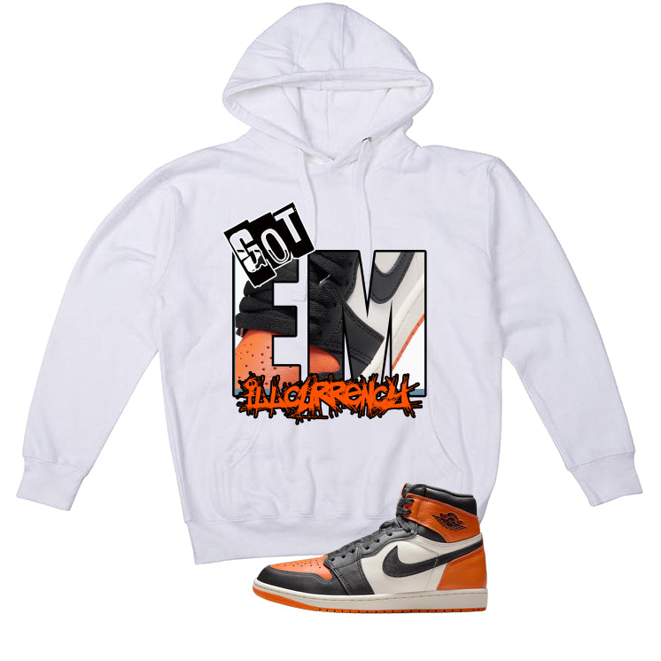 Air Jordan 1 High OG Shattered Backboard White T-Shirt (GOT EM)| illcurrency
