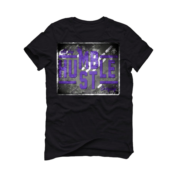 Nike SB Dunk Low “Court Purple” | illcurrency Black T-Shirt (HUSTLE EVERYDAY)