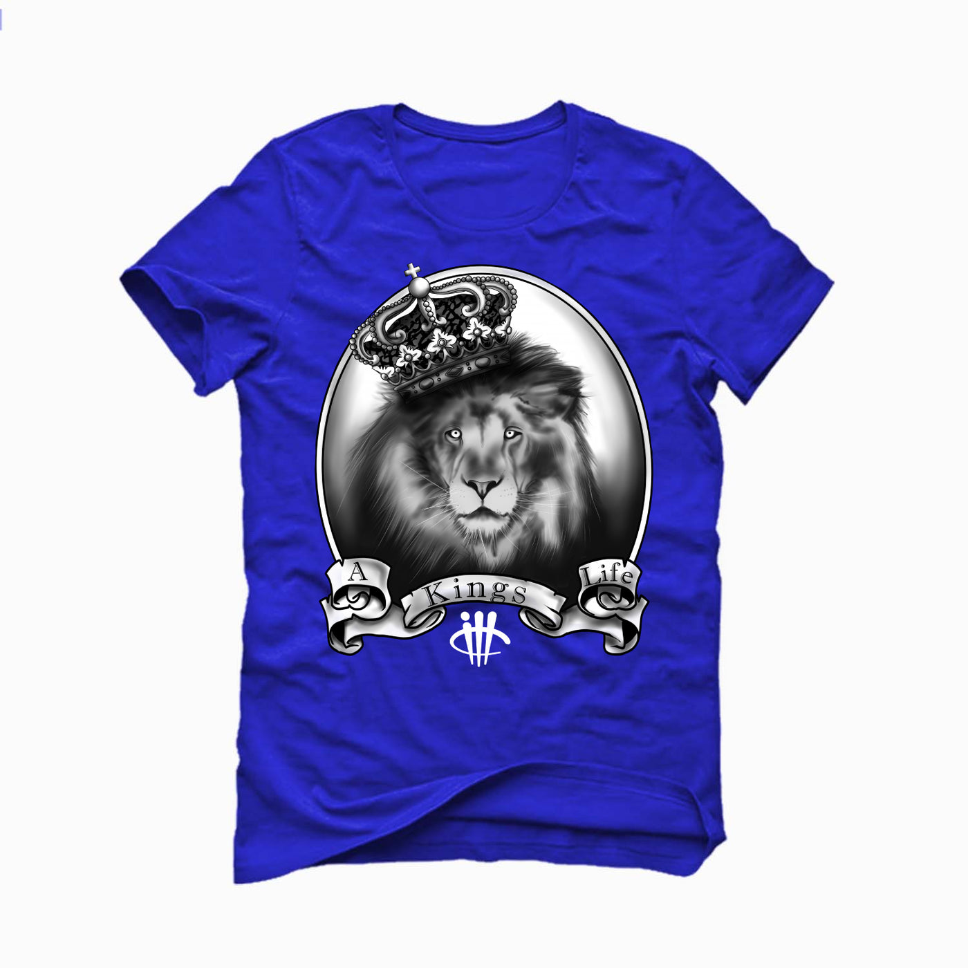 Air Jordan 1 Royal Reimagined | Illcurrency Royal Blue T-Shirt (King's Life)