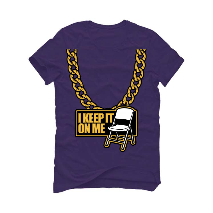 Air Jordan 12 “Field Purple” Purple T-Shirt (keep it on  me)