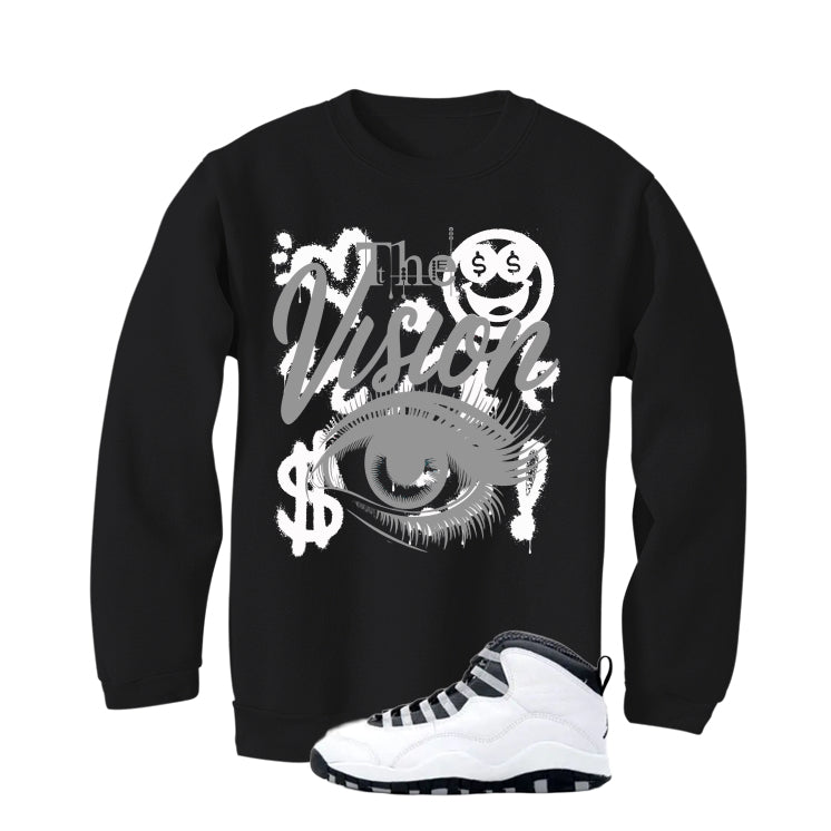 Air Jordan 10 OG Steel Black T-Shirt (The Vision)| illcurrency