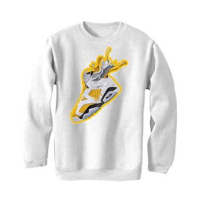 Air Jordan 6 Yellow Ochre | illcurrency White T-Shirt (SPLASH 6)