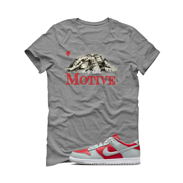 Nike Dunk Low Ultraman | illcurrency Grey T-Shirt (Money Is The Motive)