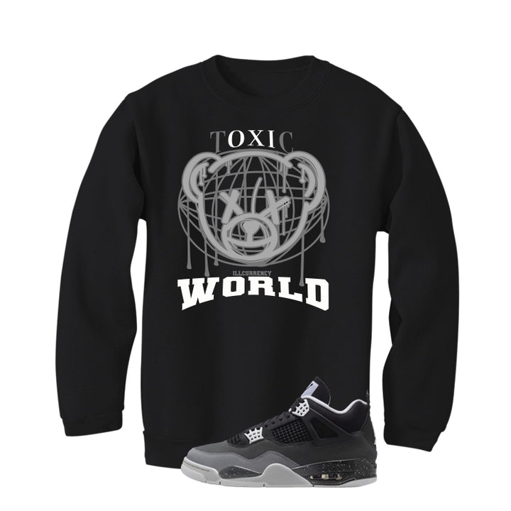 Air Jordan 4 Fear Pack Black T-Shirt (Toxic World)| illcurrency