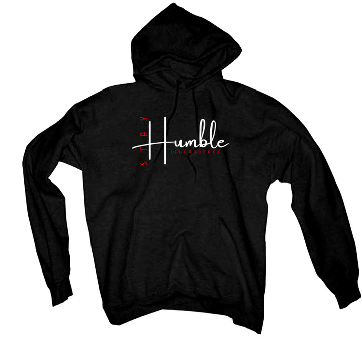 Air Jordan 8 “Playoffs” Black T-Shirt (Stay Humble)