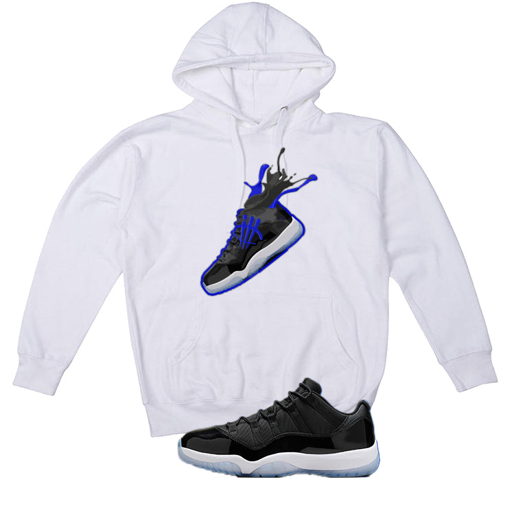 Air Jordan 11 Low “Space Jam” | illcurrency White T-Shirt (SPLASH 11)