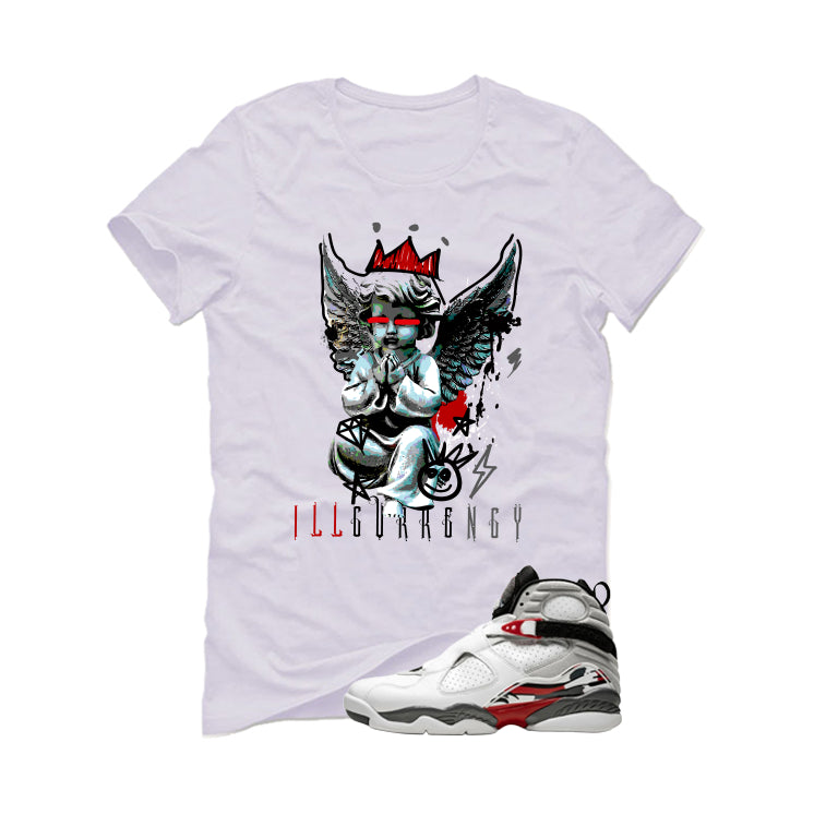 Air Jordan 8 Bugs Bunny Matching T-Shirt, Sweatshirts & Hoodies White T-Shirt (Graffiti Angel)| illcurrency