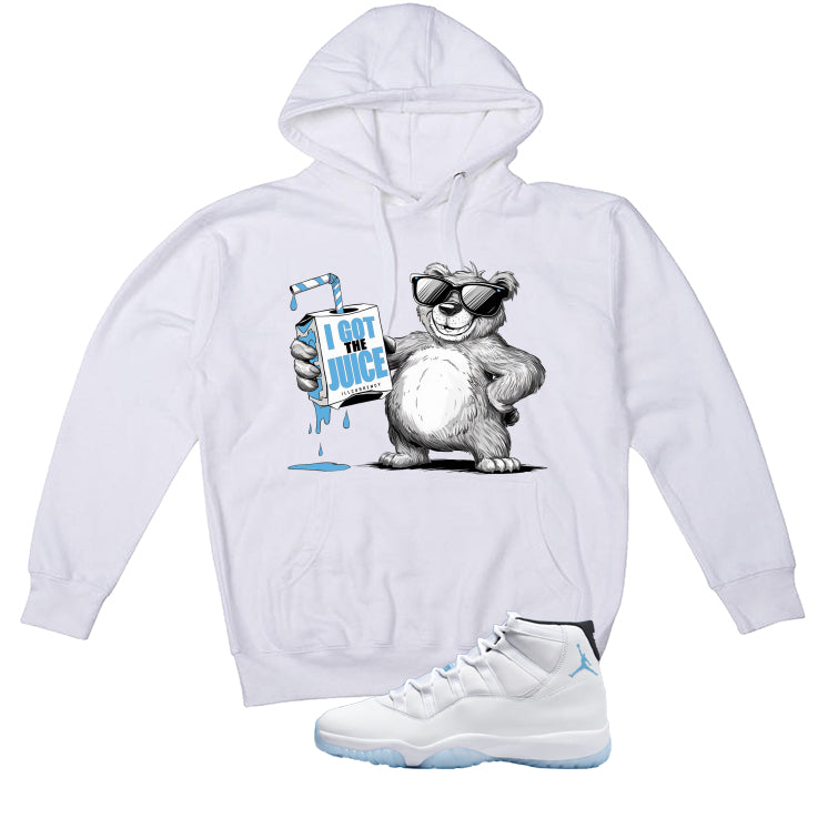 Air Jordan 11 Legend Blue White T-Shirt (I got the juice)| illcurrency