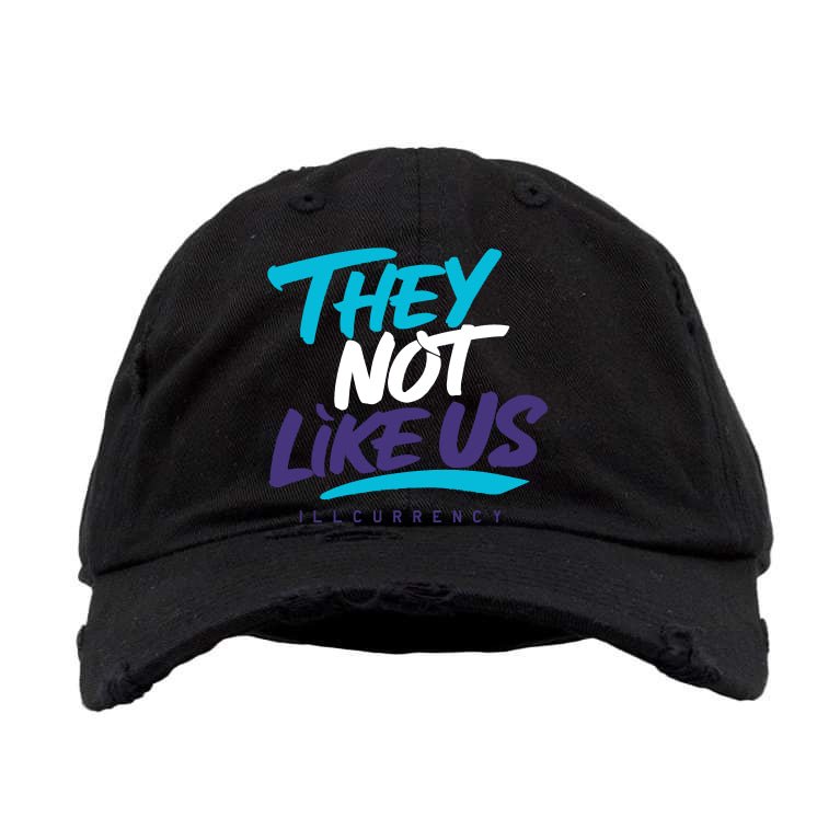 Air Jordan 8 OG Aqua Black Hat (They not like us)| illcurrency