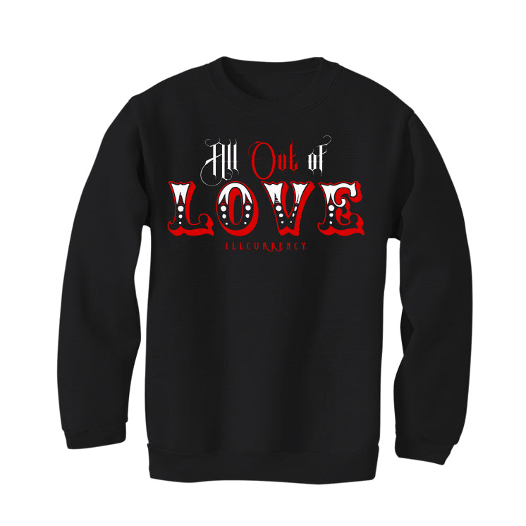 Air Jordan 6 “Toro Bravo” | illcurrency Black T-Shirt (All out of love)