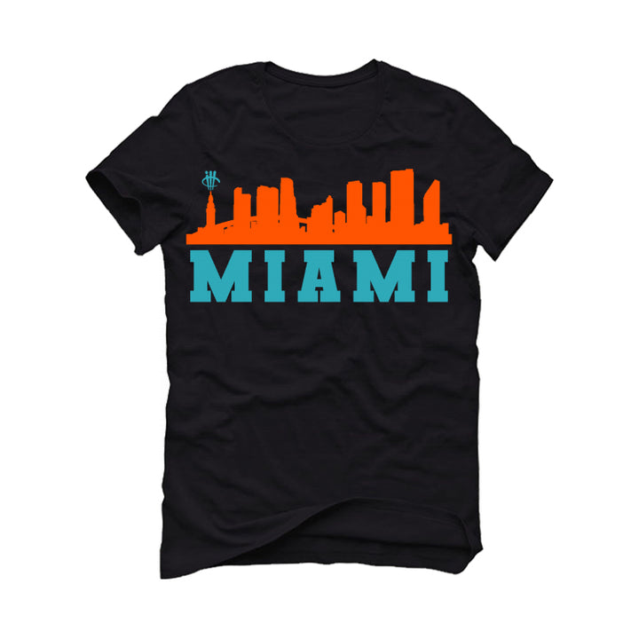 Nike Dunk Low “Miami Dolphins” | illcurrency Black T-Shirt (Miami)