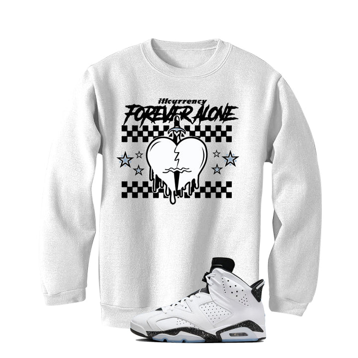 Air Jordan 6 Reverse Oreo White T-Shirt (Forever Alone)| illcurrency