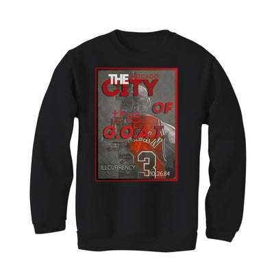 Air Jordan 13 “Wolf Grey” Black T-Shirt (CITY OF THE GOAT)