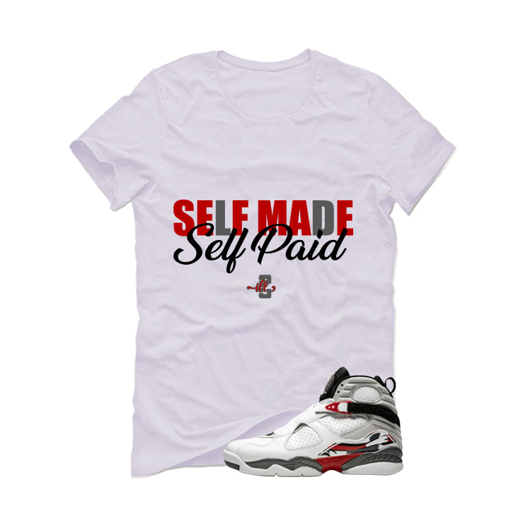 Air Jordan 8 Bugs Bunny Matching T-Shirt, Sweatshirts & Hoodies White T-Shirt (Self Made Self Paid)| illcurrency