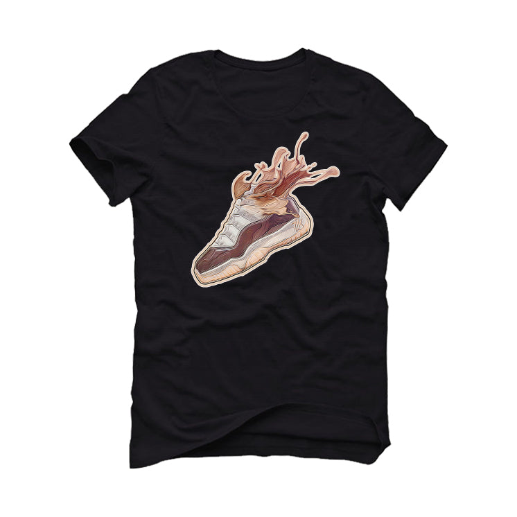 Air Jordan 11 WMNS “Neapolitan” | illcurrency Black T-Shirt (SPLASH)