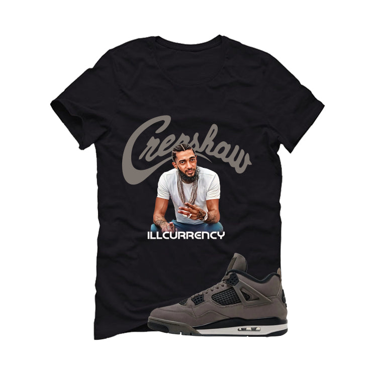 Air Jordan 4 Cave Stone Black T-Shirt (Crenshaw)| illcurrency