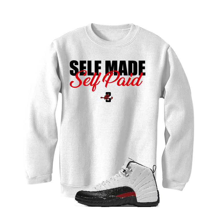 Air Jordan 12 “Red Taxi” | illcurrency White T-Shirt (Self Made Self Paid)