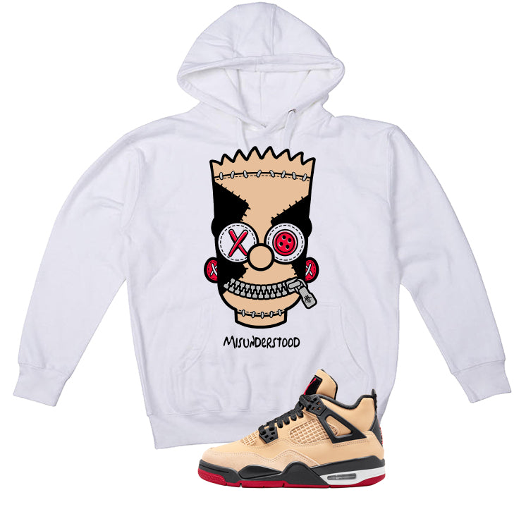 Air Jordan 4 Pizza (GS) White T-Shirt (Misunderstood)| illcurrency