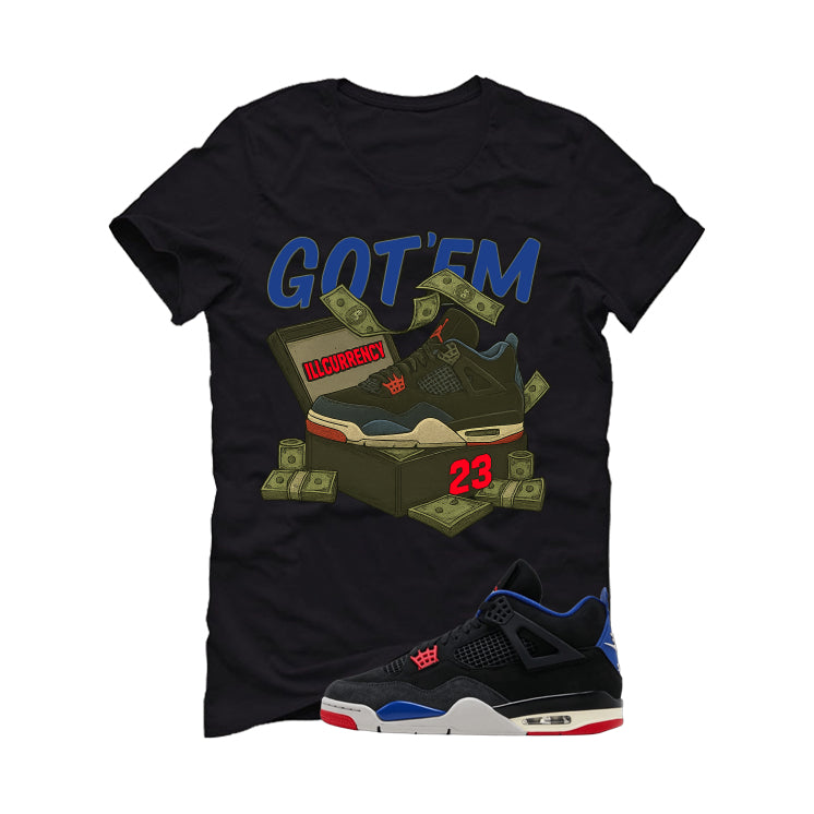Air Jordan 4 Rare Air Black T-Shirt (Got Em)| illcurrency
