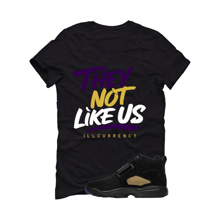 Nike Air Diamond Turf Ravens Black T-Shirt (They not like us)| illcurrency