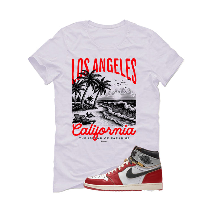 Union LA x Air Jordan 1 High OG White T-Shirt (Los Angeles)| illcurrency