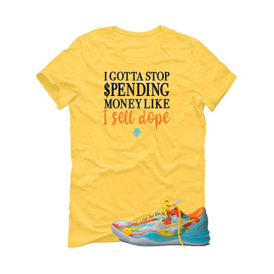 Nike Kobe 8 Protro “Venice Beach” | illcurrency Yellow T-Shirt (STOP SPENDING MONEY)