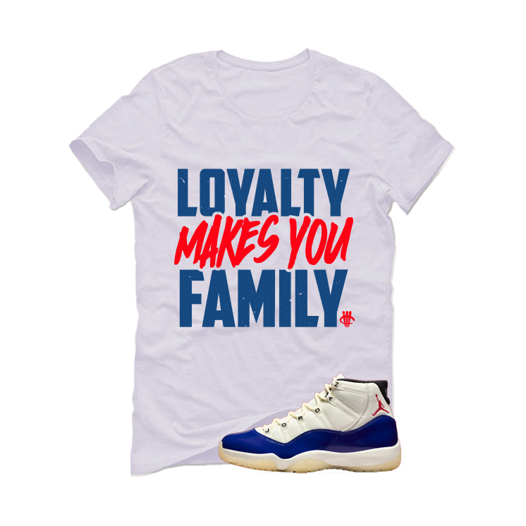 Air Jordan 11 Rare Air Matching T-Shirt, Sweatshirts & Hoodies White T-Shirt (Loyalty)| illcurrency