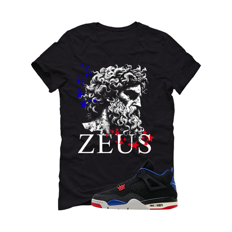Air Jordan 4 Rare Air Black T-Shirt (Zeus)| illcurrency