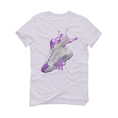 Reebok Question Mid “Grape Toe”| ILLCURRENCY White T-Shirt (SPLASH)