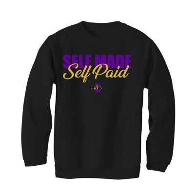 Air Jordan 12 “Field Purple” Black T-Shirt (Self Made Self Paid)