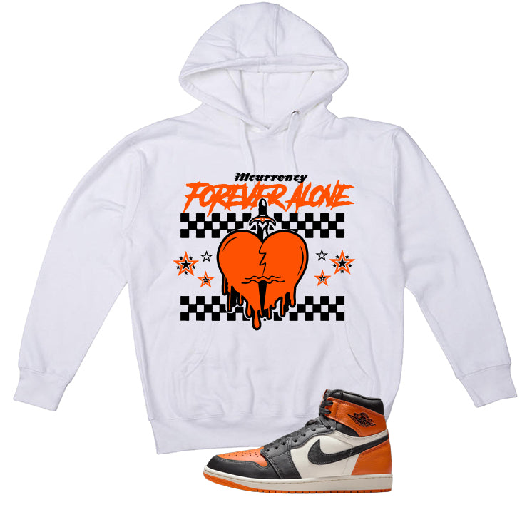 Air Jordan 1 High OG Shattered Backboard White T-Shirt (Forever Alone)| illcurrency