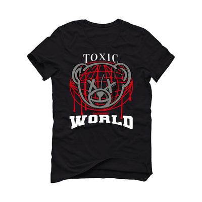 AIR JORDAN 4 “BRED REIMAGINED” 2024 | ILLCURRENCY Black T-Shirt (Toxic World)