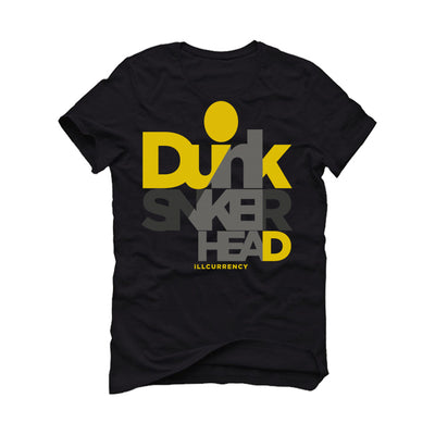 Air Jordan 11 Low WMNS “Yellow Snakeskin” Black T-Shirt (DUNKHEAD)