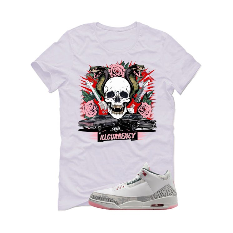 Air Jordan 3 Wings White T-Shirt (Vintage Illcurrency)| illcurrency