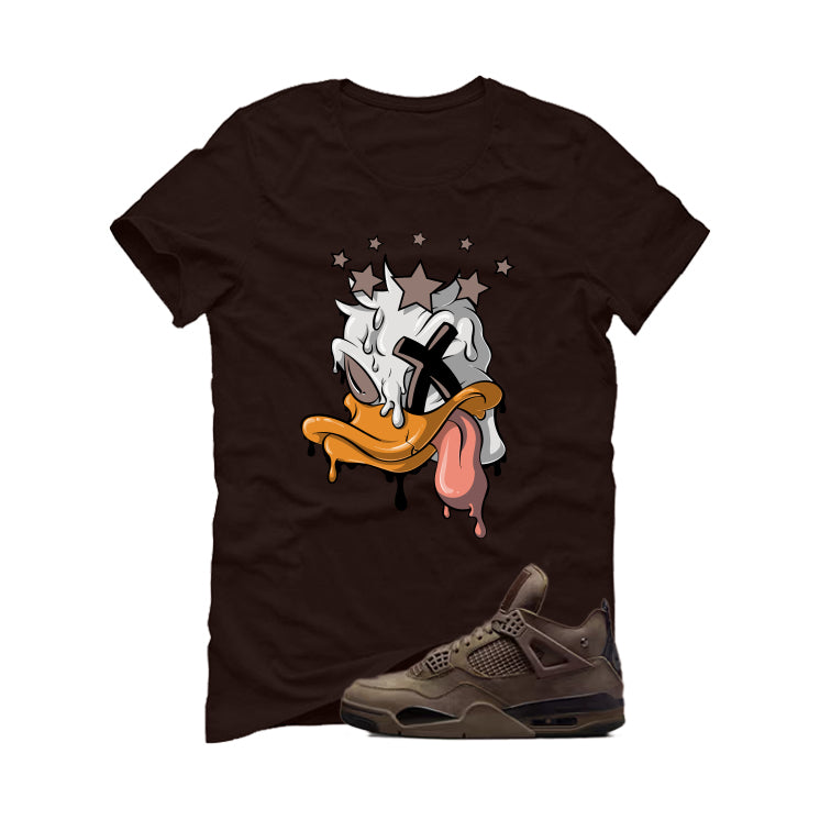 A Ma Maniere x Air Jordan 4 Dark Mocha Matching T-Shirt, Sweatshirts & Hoodies Brown T-Shirt (Ducked)| illcurrency