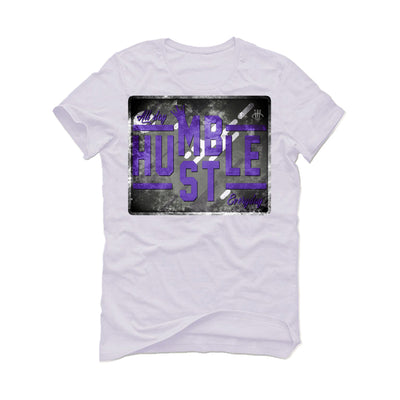 Nike SB Dunk Low “Court Purple” | illcurrency White T-Shirt (HUSTLE EVERYDAY)