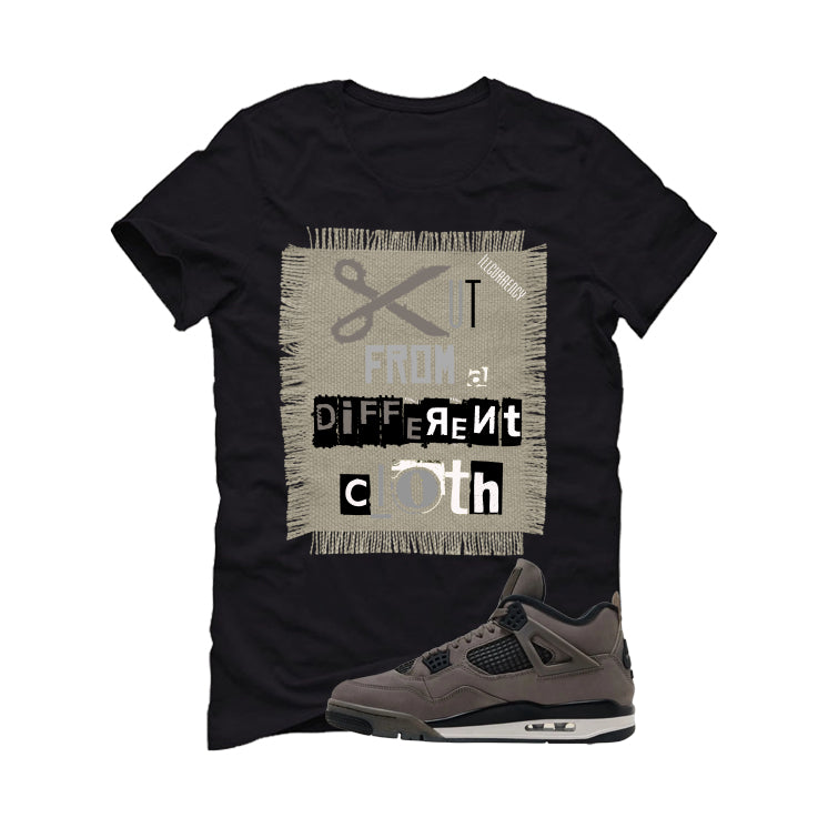 Air Jordan 4 Cave Stone Black T-Shirt (Cut from a different cloth)| illcurrency