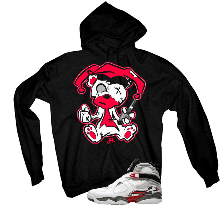 Air Jordan 8 Bugs Bunny Matching T-Shirt, Sweatshirts & Hoodies Black T-Shirt (Teddy Joker)| illcurrency
