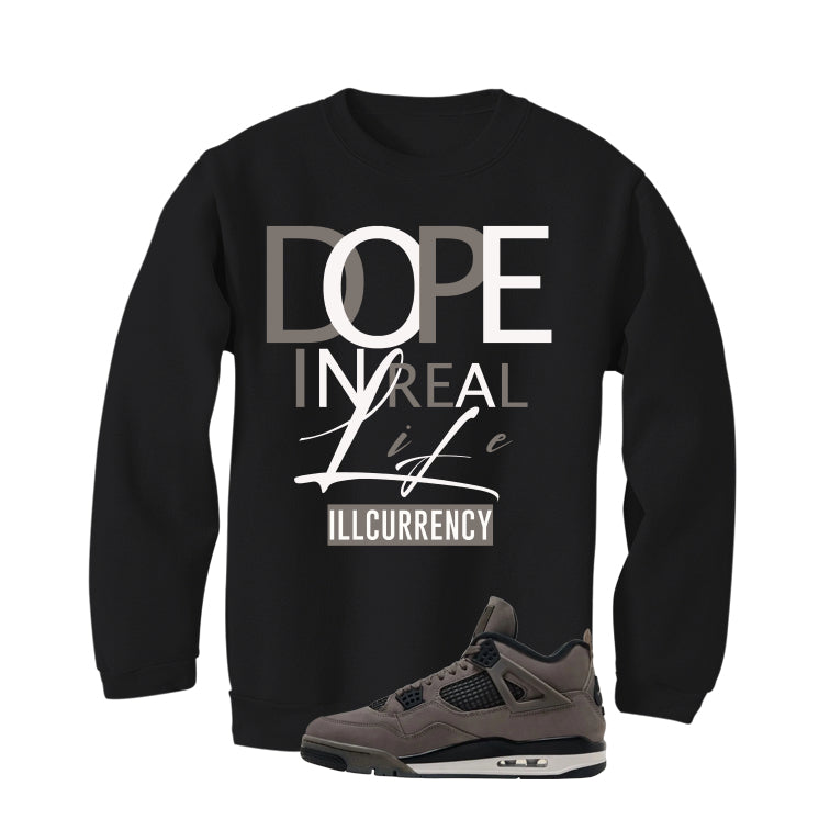 Air Jordan 4 Cave Stone Black T-Shirt (DOPE)| illcurrency