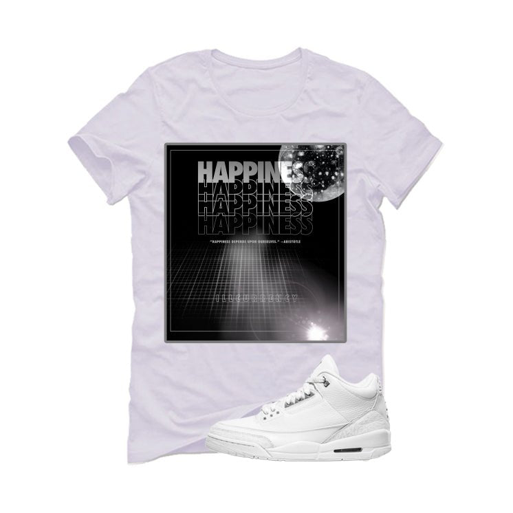 Air Jordan 3 Pure Money White T-Shirt (HAPPINESS)| illcurrency