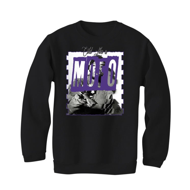 Air Jordan 12 Field Purple - Black T-Shirt (Cold Like)