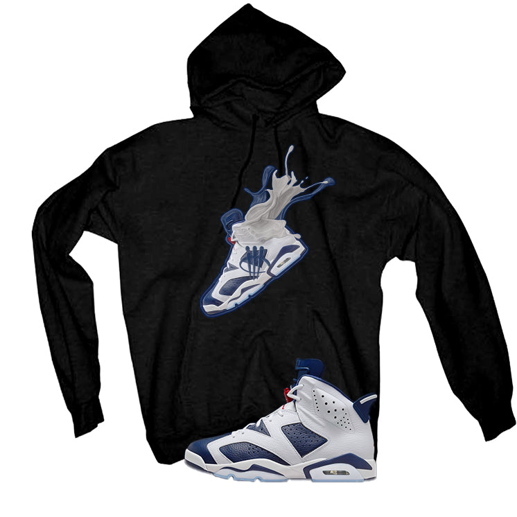 Air Jordan 6 Olympic Black T-Shirt (SPLASH 6)| illcurrency