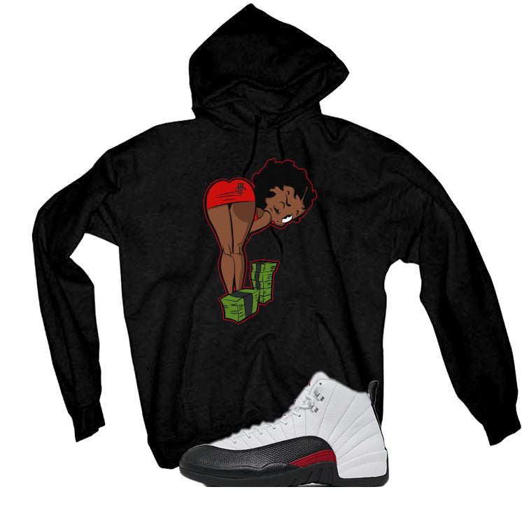 Air Jordan 12 “Red Taxi” | illcurrency Black T-Shirt (BOO)